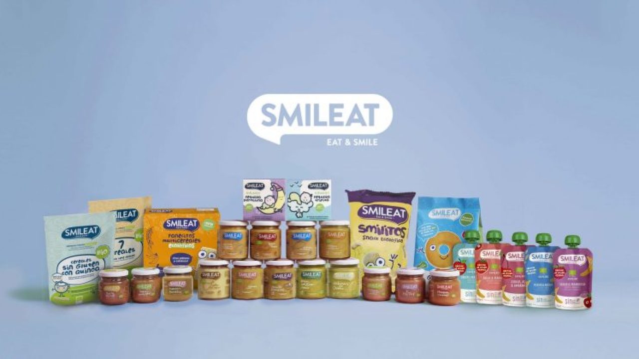 Smileat: potitos, papillas y más alimentación infantil ecológica.
