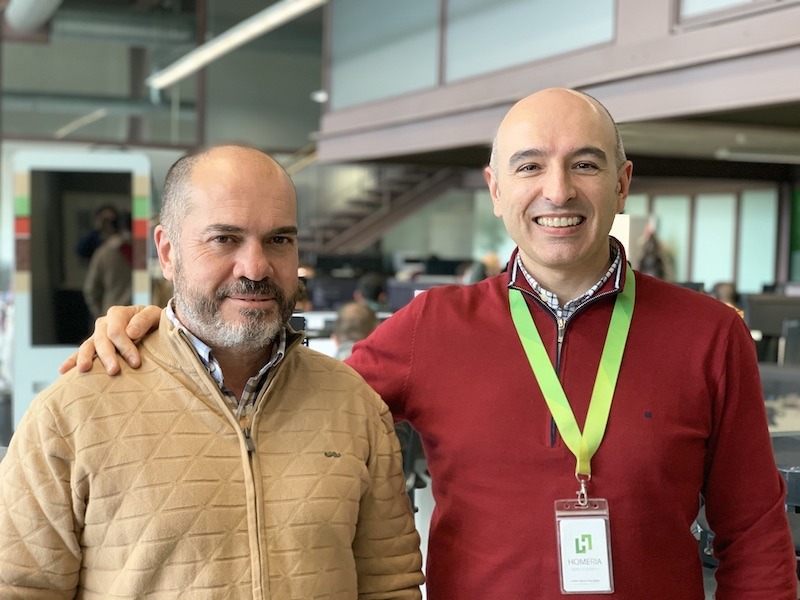 Fernando Sánchez y Juan Carlos, fundadores de WinDelivery