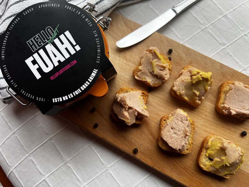 Foie Vegano Hello Fuah!